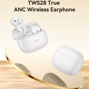 Yesido belaidės TWS ausinės TWS28 ANC+ENC baltos spalvos