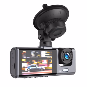 XO kamera automobiliui XJ03 priekinis galinis registratorius FullHD juodas