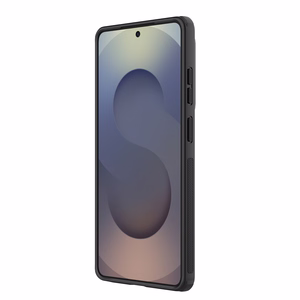 Nillkin Super Frosted Shield Pro magnetinis MagSafe suderinamas dėklas skirta Samsung Galaxy S26 Ultra juodas