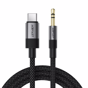 Acefast J11 USB-C į 3.5mm mini jack laidas 1m - juodas