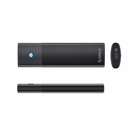 "Orico PWM2 M.2 NGFF SATA USB-C 5 Gb/s" diskinis kaupiklis - juodas