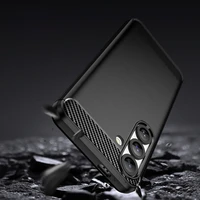 Anglies dėklas telefonui lankstus silikonas Samsung Galaxy XCover 7 Pro - juodas