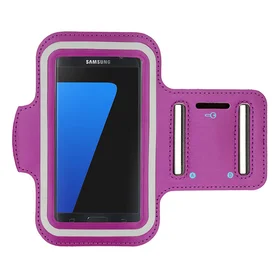 Armbandas SLIM Type 1 dėklas Iphone 13/13Pro/14/14 Pro/15/15Pro/16/16 Pro/Samsung S21/S22/S23/S24 (5,5 colių) violetinis