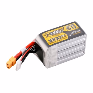 Lipo Tattu R-Line Version 5.0 1800mAh 22.2V 150C 6S akumuliatorius su XT60 jungtimi