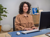 Trust Ody II belaidis komplektas (klaviatūra + pelė) baltas US