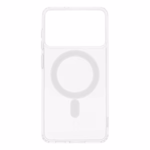 Dėklas Clear Mag Cover (MagSafe) skirtas Samsung S947 S26 Edge skaidrus