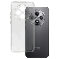 Itin plonas 1mm dėklas telefonui Oppo Reno 12F 5G permatomas