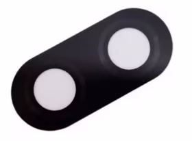 OnePlus 6/6T kameros stikliukas Black (only lens) ORG