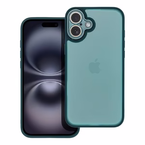 VARIETE dėklas telefonui IPHONE 16 Plus tamsiai žalias