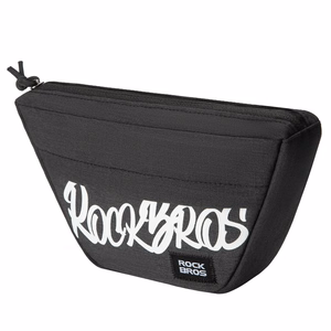 Rockbros G011 Flash Journey trapezoidal handlebar bike bag 0.7 l - black