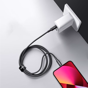 Acefast C4-01 Lightning - USB-C PD kabelis 30W 3A 480Mb/s 1.8m - juodas