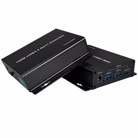 USB3.2 Gen1 ilgintuvas (extender) iki 100m, 2xUSB-A, 2xUSB-C