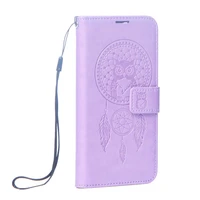 MEZZO knygos tipo dėklas telefonui XIAOMI Redmi 10 / 10 2022 su sapnų gaudykle, violetinis