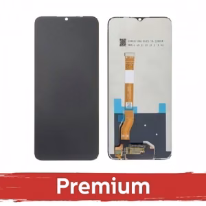 Ekranas skirtas Realme C35 / Narzo 50A Prime (4G) juodas OEM