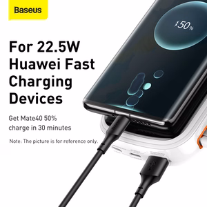 Baseus išorinė baterija 20000mAh Qpow Pro - USB + Type C - PD 20W su Lightning kabeliu (PPQD060202) balta
