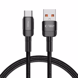 Tech-Protect UltraBoost Evo кабель USB-C USB-A 100W 5A 1м - чёрный