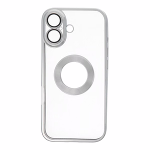 GLAM dėklas telefonui IPHONE 17 sidabrinis