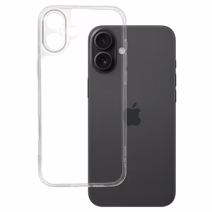 Itin plonas 1mm dėklas telefonui Iphone 16 Plus skaidrus