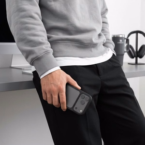 Tech-Protect Magmat CC dėklas, skirtas iPhone 18 Pro Max / 17 Pro Max, matinis juodas