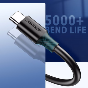 Ugreen US184 20882 USB-A 3.0 / USB-C 3A laidas 1m - juodas