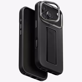 Uniq Heldro Pro Magclick įkrovimo dėklas telefonui iPhone 17 Pro - juodas