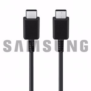 USB kabelis Samsung EP-DA705BBE 25W 3A Type-C-Type-C 1.0m juodas
