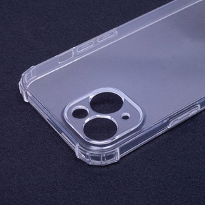 Anti Shock 1,5 mm dėklas for iPhone 17 Pro Max 6,9" skaidrus big hole
