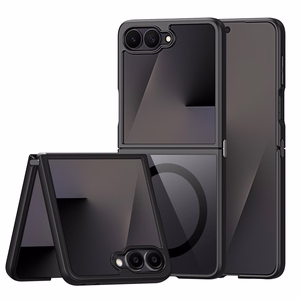 Su MagSafe suderinamas DUX DUCIS AIMO MAG dėklas SAMSUNG Z Flip 8, juodas