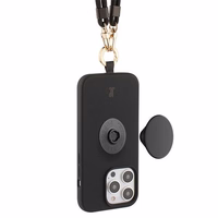 Dėklas JE 3in1 PopGrip iPhone 15 Pro 6.1" juodas 30485 (Just Elegance)