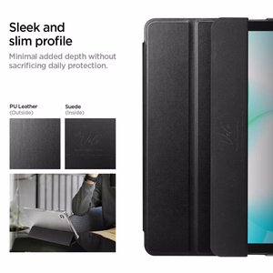 "Spigen Smart Fold" dėklas "Samsung Galaxy Tab A9 / A11" - juodas