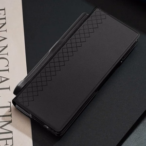 DUX DUCIS dėklas BRIL su rašiklio laikikliu skirtas SAMSUNG Z Fold SE/W25 juodas