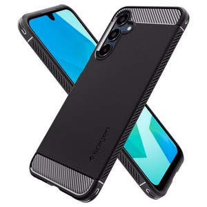 Spigen Rugged Armor dėklas Samsung Galaxy A16 4G / 5G - juodas