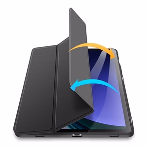 Dėklas Dux Ducis Toby Samsung X520/X526 Tab S10 FE/X710/X716 Tab S9/X510/X516 Tab S9 FE juodas