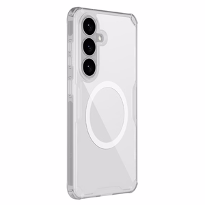 Nillkin Nature TPU Pro MagSafe suderinamas dėklas skirta Samsung Galaxy S26 Plus baltas