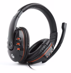 Gembird GHS-402 проводные игровые наушники чёрный