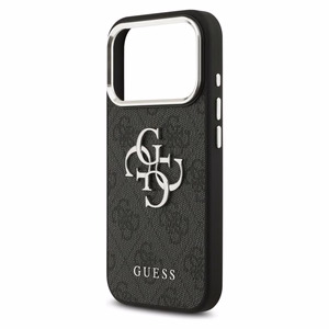 Guess 4G Big 4G Classic Logo dėklas telefonui iPhone 17 Pro Max - juodas