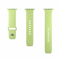 PURO ICON - elastinis dirželis Apple Watch 38/40/41/42 mm (S/M & M/L) (Matcha žalias)
