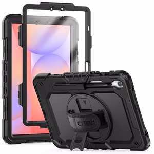 Tech-Protect Solid360 dėklas telefonui Samsung Galaxy Tab S9 FE 10.9" X510 / X516B - juodas