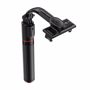 Acefast E42 asmenukių lazda su automatiniu trikoju ir Bluetooth nuotolinio valdymo pulteliu 1.05 m - juoda