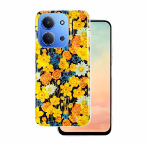 Glow Glam чехол Xiaomi Redmi 15 4G EU / 15 5G EU (171,08 x 82,05 x 8,55) оранжевый