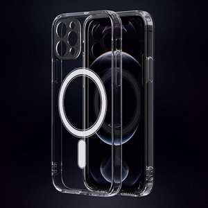 Clear Mag Cover (MID) dėklas iPhone 15 Clear Mag Cover (