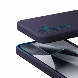 Crong Color Cover dėklas, skirtas Samsung Galaxy S24+, violetinis