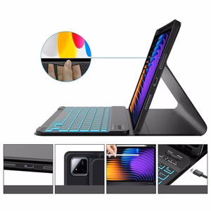 Tech-Protect SC Pen + klaviatūros dėklas Xiaomi Pad 7 / 7 Pro - juodas