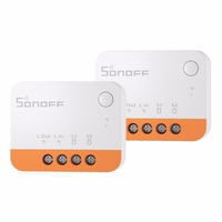 Sonoff ZBMINIL2 ismanusis ZigBee mini jungiklis (2 vnt.)
