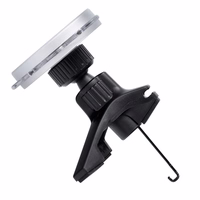 Automobilinis laikiklis Forcell F-GRIP (MagSafe) tvirtinamas ant ventiliacijos grotelių juodas