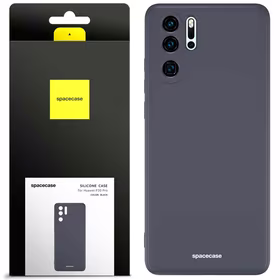 Spacecase silikoninis dėklas Huawei P30 Pro juodas