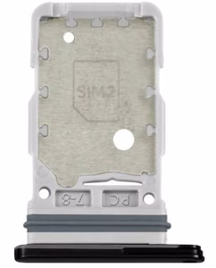 SIM kortelės laikiklis Samsung S918 S23 Ultra Dual Graphite Grey originalus (service pack)