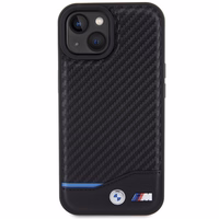 BMW Odinis Carbon dėklas telefonui iPhone 15 - juodas