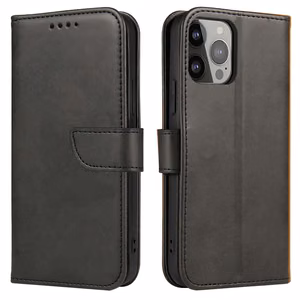 Atverčiamas ir piniginės Magnetinis dėklas Infinix Hot 30 - juodas