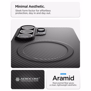 Spigen AirSkin Aramid Mag MagSafe Case for Samsung Galaxy S26 Ultra - Black